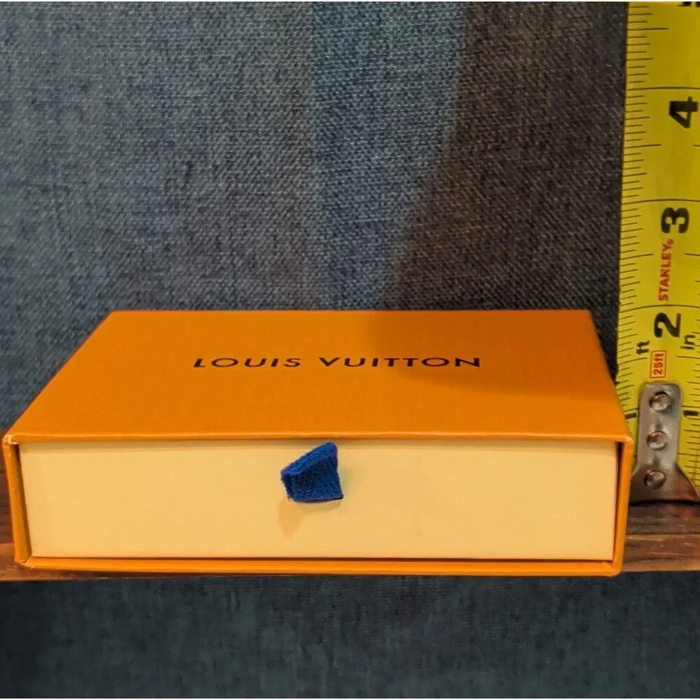 Authentic Louis Vuitton Empty Yellow Drawer Gift Box 5.5x4